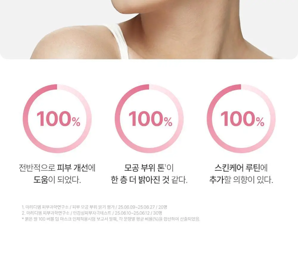 [브라이트닝] 피캄 붉은 쌀 버블 딥 마스크 90g 상세페이지 42